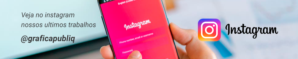 Instagram | Publiq Gráfica e Comunicação Visual PR